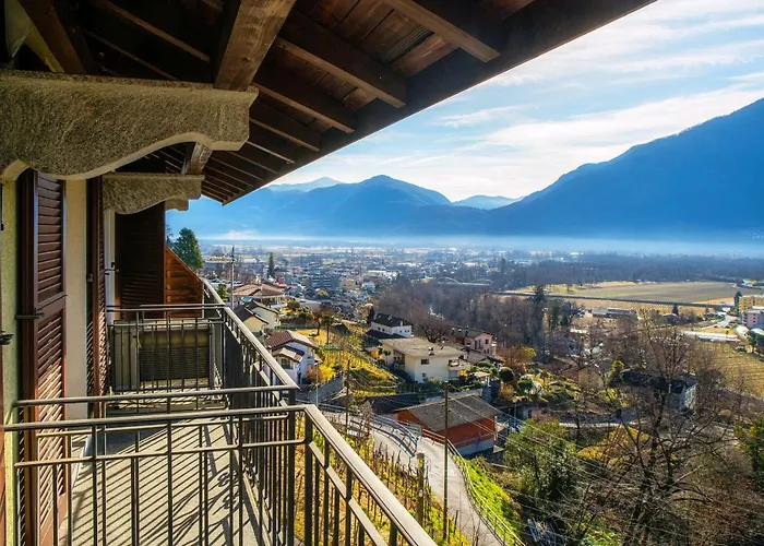 アパート Lilia By Quokka 360 - Large Flat With Panoramic View Of Locarno *